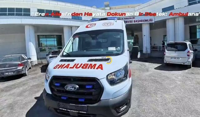 Eren Ailesi’nden Bitlis Sağlık Hizmetlerine Ambulans Desteği