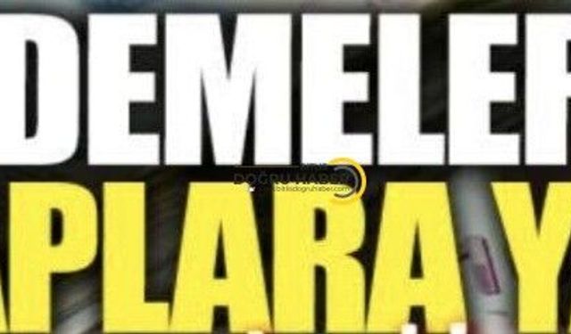 Ödemeler Hesaplara Yattı