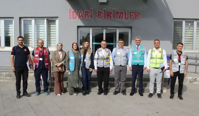 Tatvan Devlet Hastanesi’nde 2026 HAP Masa Başı Tatbikatı Gerçekleştirildi