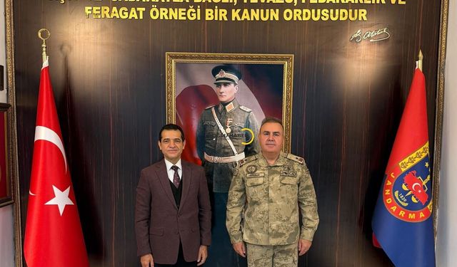 BİK VAN BÖLGE MÜDÜRÜ TOKGÖZ’DEN İL JANDARMA KOMUTANI AVKIRAN’A ZİYARET