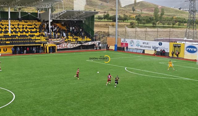 Bitlis Spor 1916, Sahasında Malatya Yeşilyurt Spor ile Berabere Kaldı
