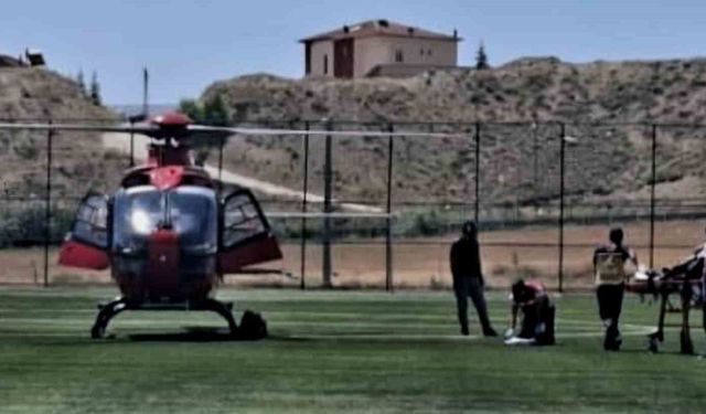 20 Yaşındaki Hasta Hava Ambulansıyla Malatya’ya Sevk Edildi