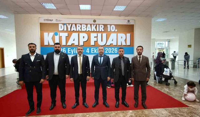MHP Heyetinden Diyarbakır Kitap Fuarı'na Ziyaret