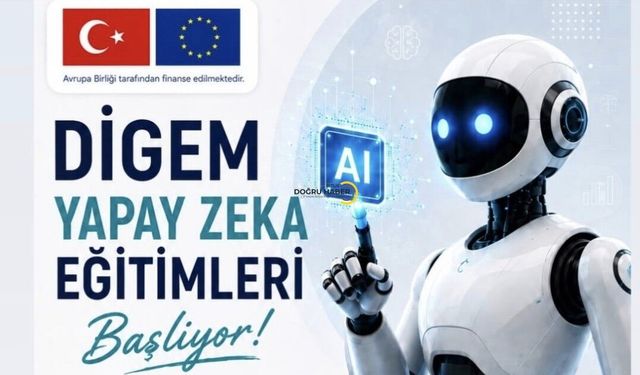 Bitlis’te Ücretsiz Yapay Zekâ Eğitimleri Başlıyor! Sertifika Fırsatı Sunulacak