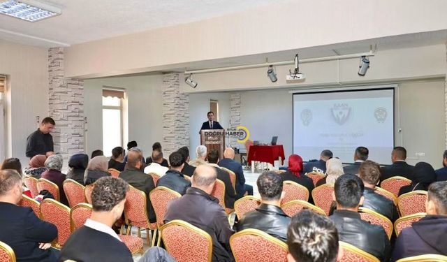 Bitlis’te Okul Güvenliği İçin Önemli Adım! Okul Bahçe Görevlilerine Eğitim Verildi