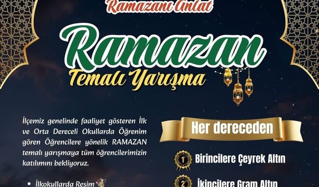 Ahlat Belediyesi’nden Ramazan Temalı Yarışma