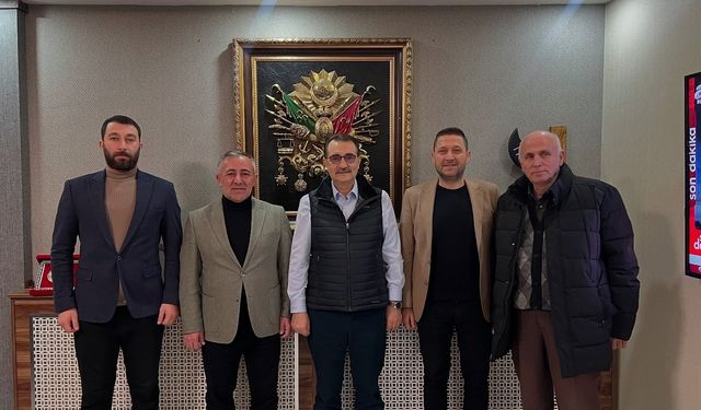 Serkan Yıldırım, Fatih Dönmez’i ağırladı