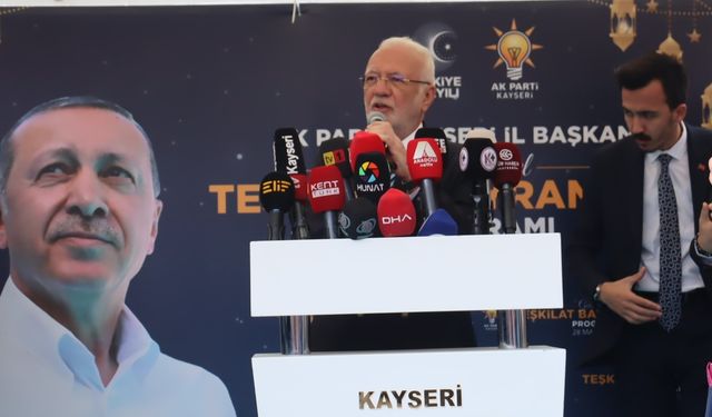 Elitaş: "Diploma meselesini şikayet eden, Cumhuriyet Halk Partililer. Yolsuzlukları, rüşveti, şantajı şikayet edenler yine onlar"