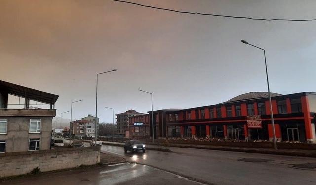Tatvan'da Gökyüzü Karardı: Toz Taşınımı Hayatı Etkiledi!