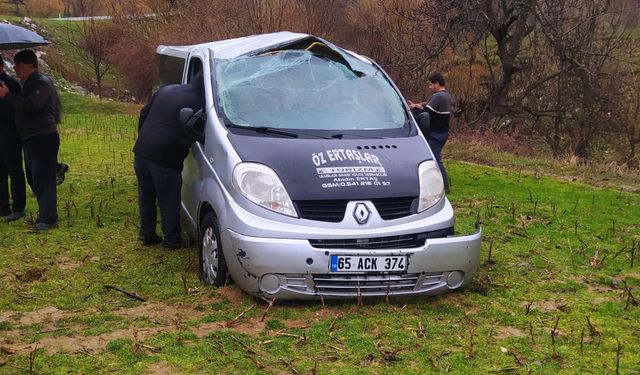 Bitlis'te meydana gelen trafik kazasında 1 kişi yaralandı