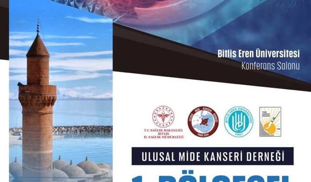 Bitliste “Ulusal Mide Kanseri Derneği 1. Bölgesel Toplantısı” Düzenlenecek