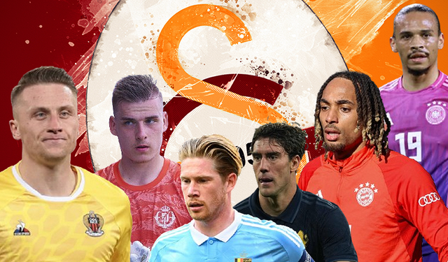 Galatasaray'ın transfer listesi ortaya çıktı