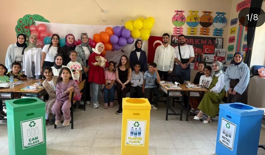 Sınav Sonrası Toplanan Kalem ve Silgiler Köy Okullarına Ulaştırıldı
