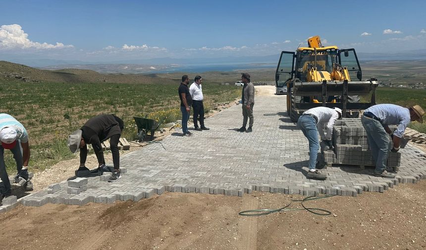 Kışkılı Mahallesi’nde Yol Seferberliği Başladı