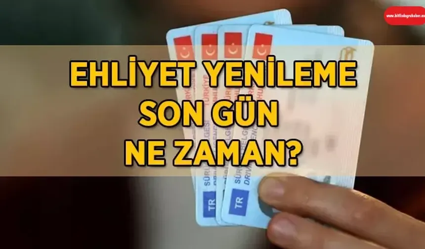 Ehliyetini Yenilemeyen 7 Bin TL’yi Gözden Çıkaracak Son Gün 31 Temmuz