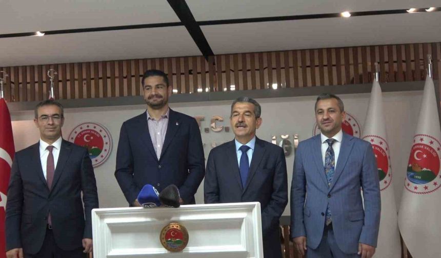 Taha Akgül: "Şırnak’ta güreş turnuvası düzenlemek istiyoruz"