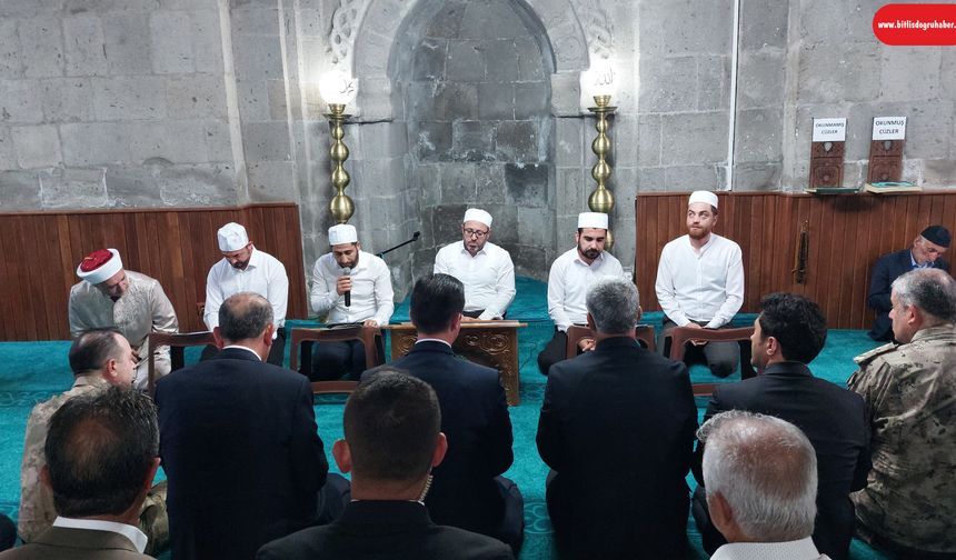 15 Temmuz Şehitleri için mevlit okutuldu