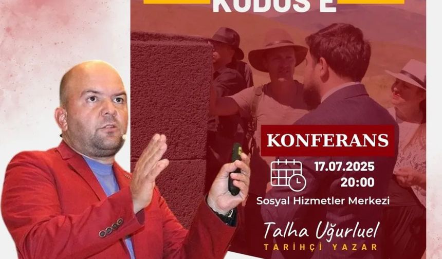 Adilcevaz’da “Adilcevaz’dan Kudüs’e” Konulu Konferans Düzenlenecek