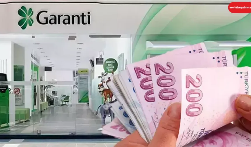 Garanti Bankası 20 bin TL kazandıracak kampanyasını duyurdu!