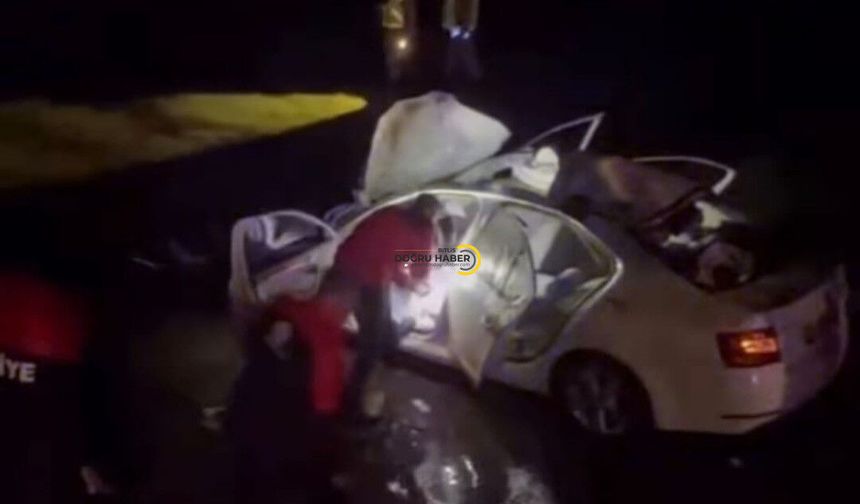 Bitlis’in Güroymak ilçesinde trafik kazası: 4 yaralı