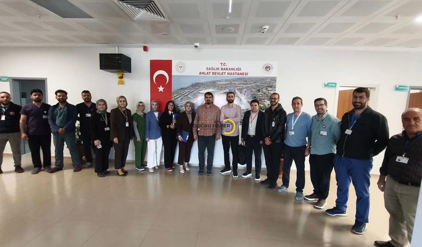 Ahlat'ta Sağlık Tesisi Değerlendirme Denetimi” gerçekleştirildi