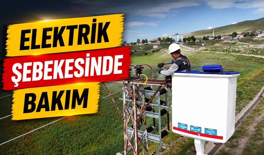 VEDAŞ Elektrik Şebekesinde Bakım ve Onarım Çalışmalarını Sürdürüyor