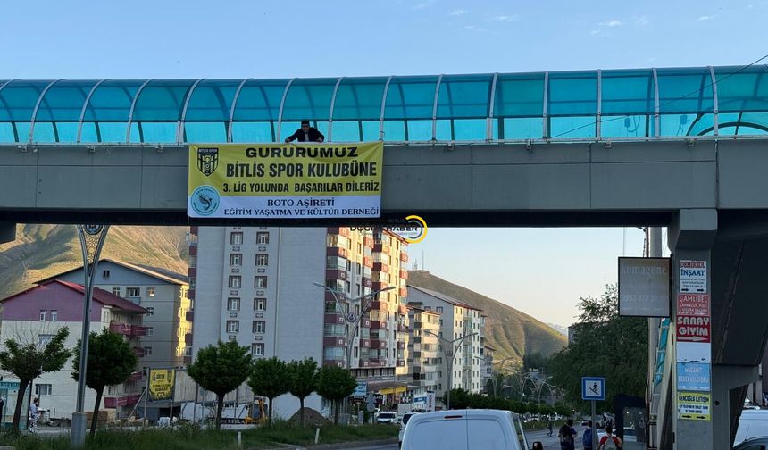 Boto-Der'den Bitlis Spor'a Açık Destek