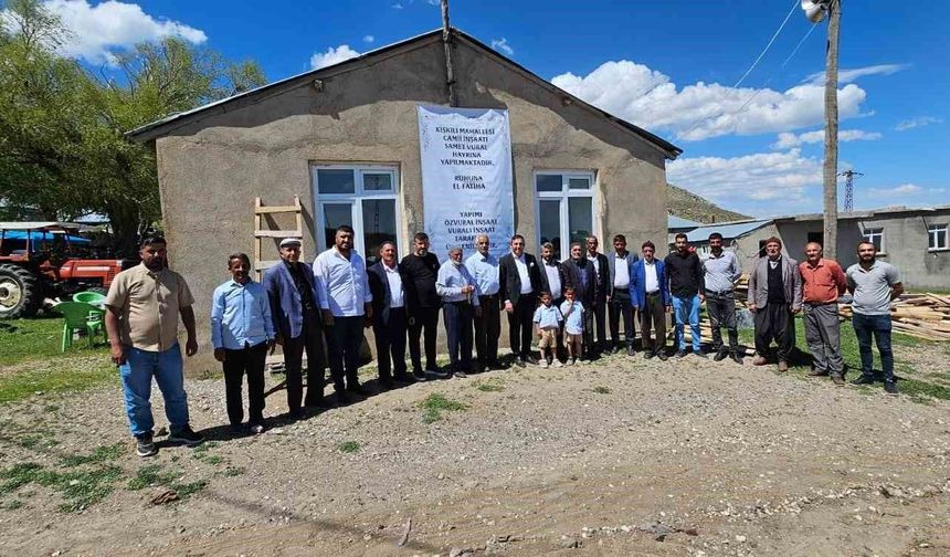 Aydınlar’da Taziye Evi ve Cami İçin İlk Adım