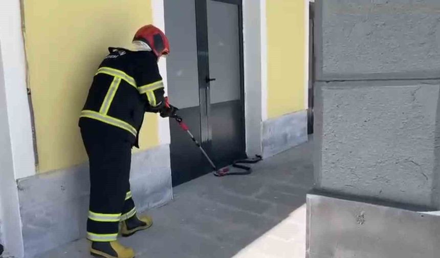 Tatvan TCDD Binasında Korku Dolu Anlar