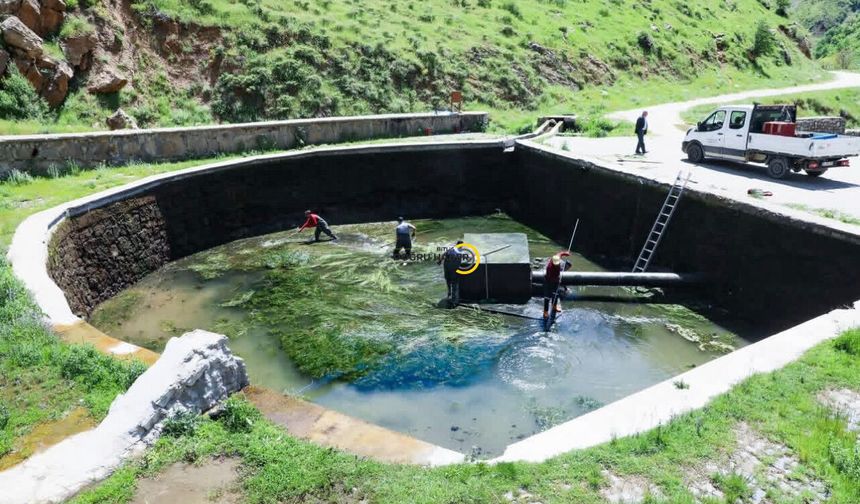 Altunkalbur Mesire Alanı’nda Temizlik Çalışmaları Devam Ediyor