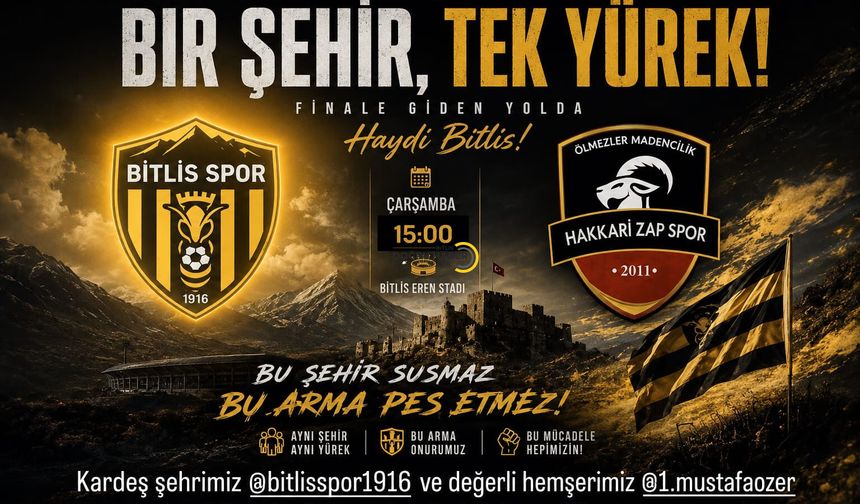 Çevre İllerden Bitlis Spor’a Destek Yağıyor