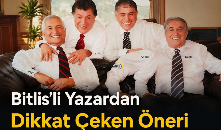 Eren Ailesine Anlamlı Vefa Çağrısı! Bitlisli Yazardan Dikkat Çeken Üç Öneri