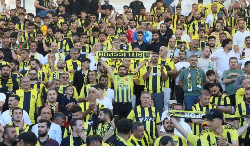 Bitlis Spor 1916’yı Tribünler Taşıdı: İstanbul’da Bitlis Rüzgârı Esti