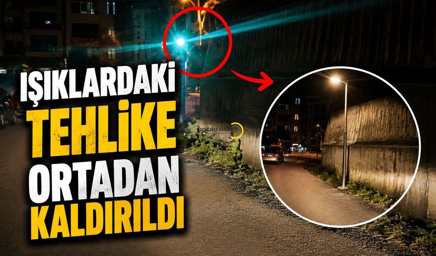 Bitlis’te O Noktadaki Tehlike Ortadan Kalktı