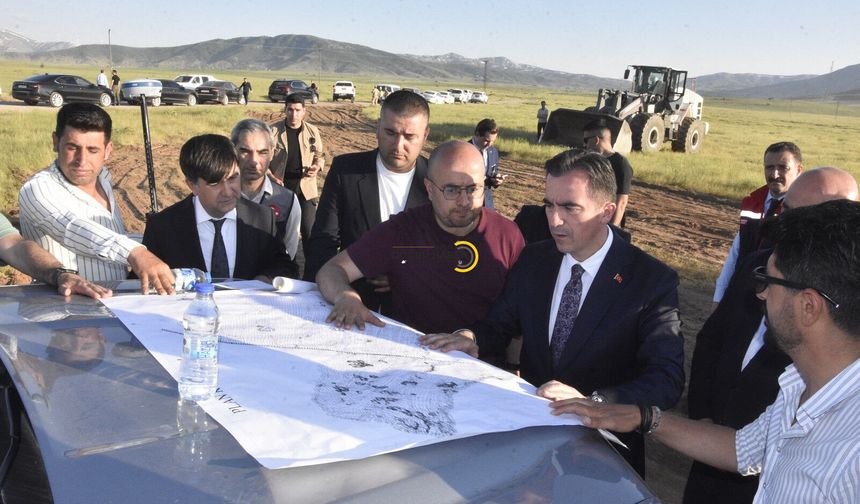 Bitlis’te İlave Organize Sanayi Bölgesi için çalışmalar başladı
