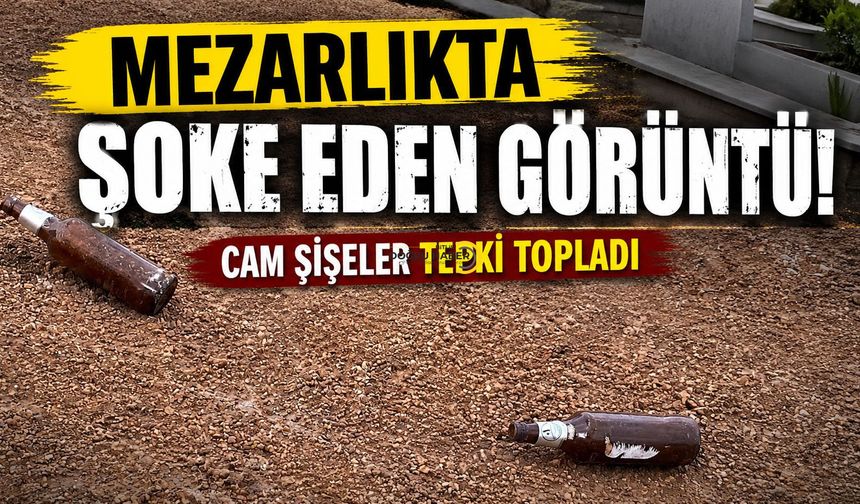 Bitliste Mezarlıkta Şoke Eden Görüntüler! Vatandaşlar Yetkililere Seslendi