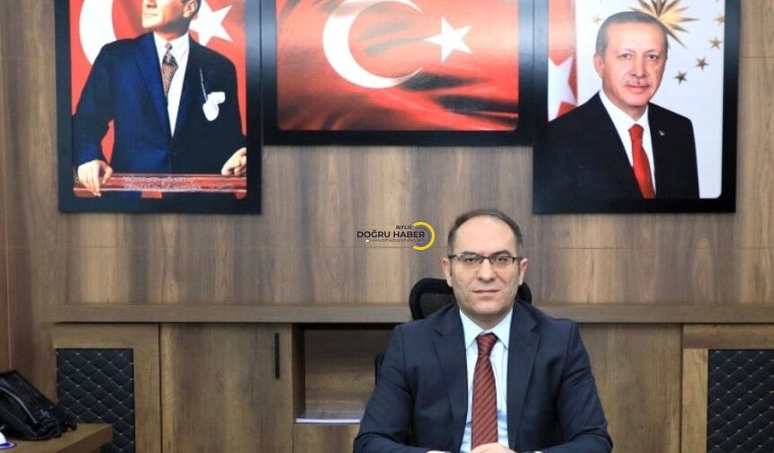 Millî Eğitim Müdürü Vedat Kaya'dan öğrencilere ve velilere mesaj