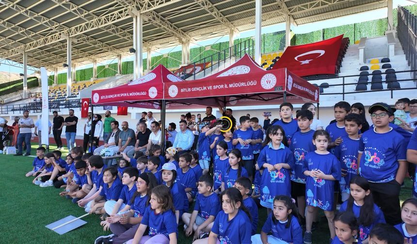 Bitlis'te Yaz Spor Okulları Coşkuyla Açıldı