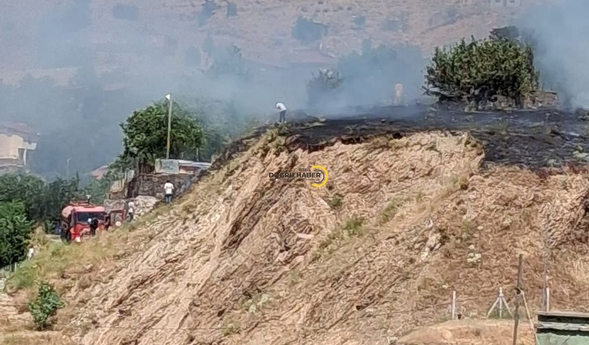 Bitlis'te Korkutan Yangın!