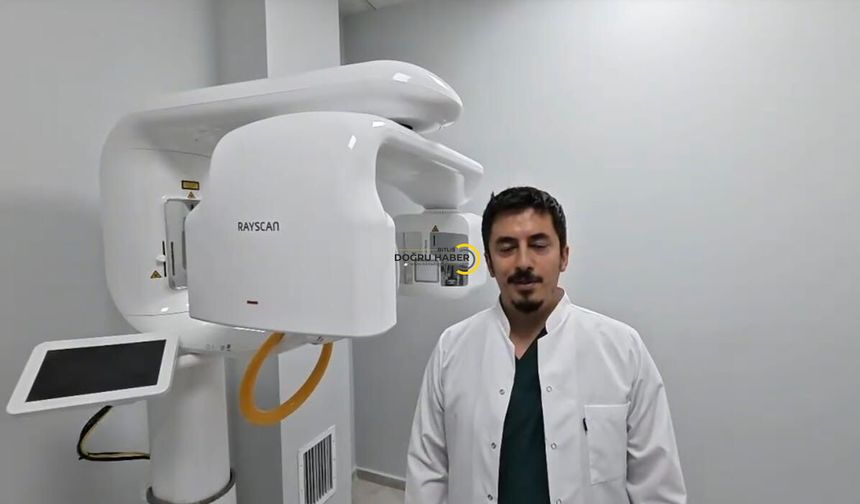 3 Boyutlu Diş Tomografi Cihazı Hizmete Girdi