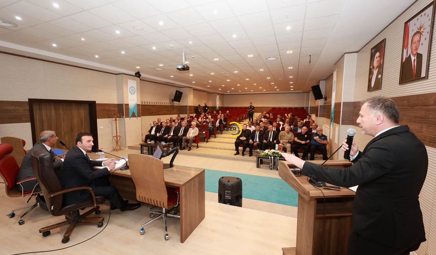 Bitlis'te koordinasyon kurulu toplantısı gerçekleştirildi