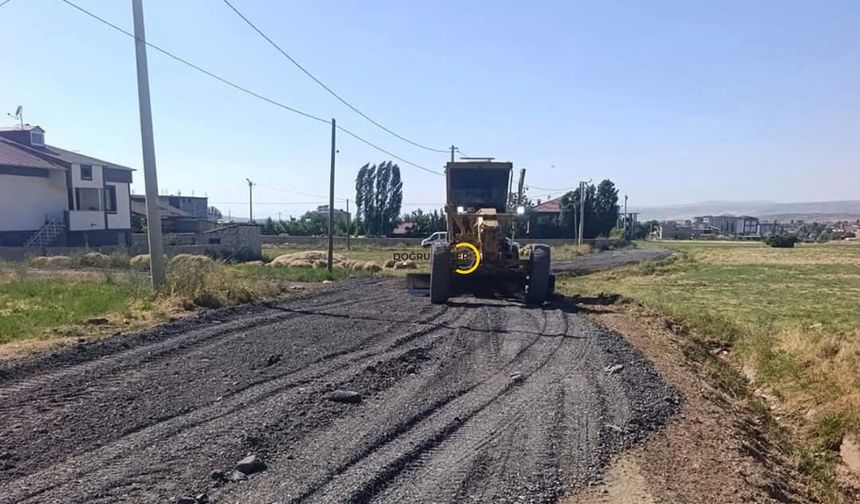 Barış Mahallesi'nde 800 Metrelik BSK Yol Çalışması Tamamlandı