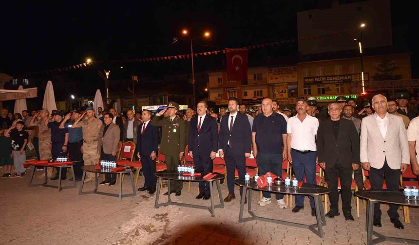 Ahlat'ta 15 Temmuz Demokrasi Nöbeti