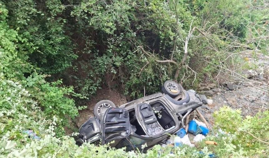 Hatay'da Korkutan Kaza: Araç Dereye Uçtu, 7 Yaralı