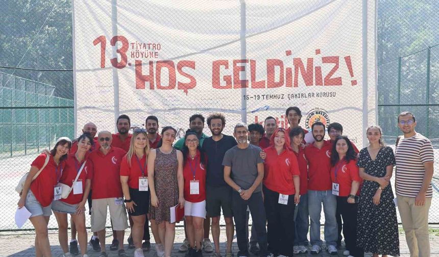 Tiyatro Köyü Sanatseverleri Samsun'da Buluşturdu