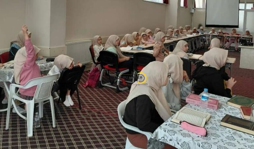 Bitlis'te Yaz Kur'an Kurslarına Yoğun İlgi