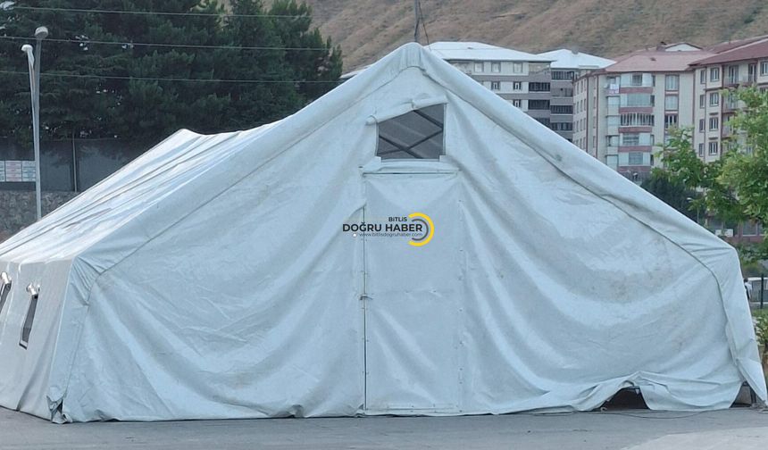 Bitlis'teki O Çadırın Sırrı Ortaya Çıktı