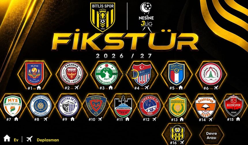 Bitlis Spor'da Kritik Tarihler Açıklandı