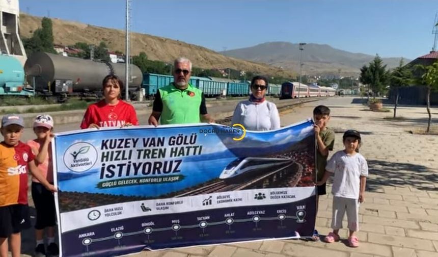 Tatvan Garı'ndan Hızlı Tren Çağrısı: "Van Gölü Havzası Güçlü Ulaşım ile Güçlenir"