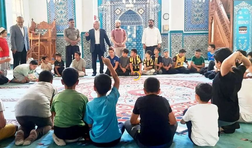 Bitlis İl Müftüsü Koçak’tan Yaz Kur’an Kurslarına Ziyaret